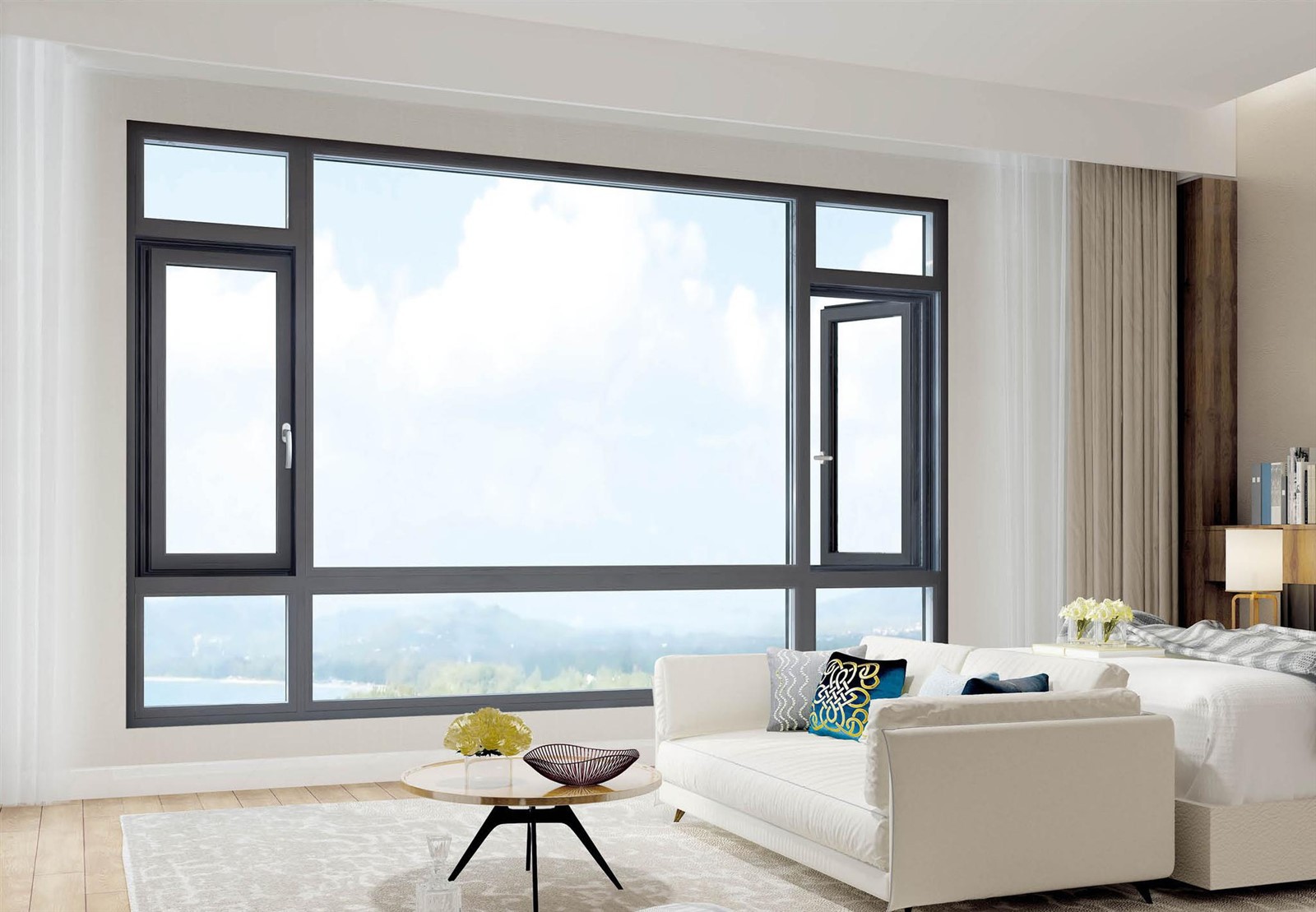 Impact casement windows used in residential projects Impact casement windows used in residential projects